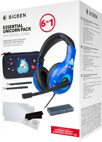 Accesorios NINTENDO SWITCH - Nacon Paquete esencial Unicornio ( Nintendo Switch ) Accesorios NINTENDO SWITCH - Nacon Paquete esencial Unicornio ( Nintendo Switch )